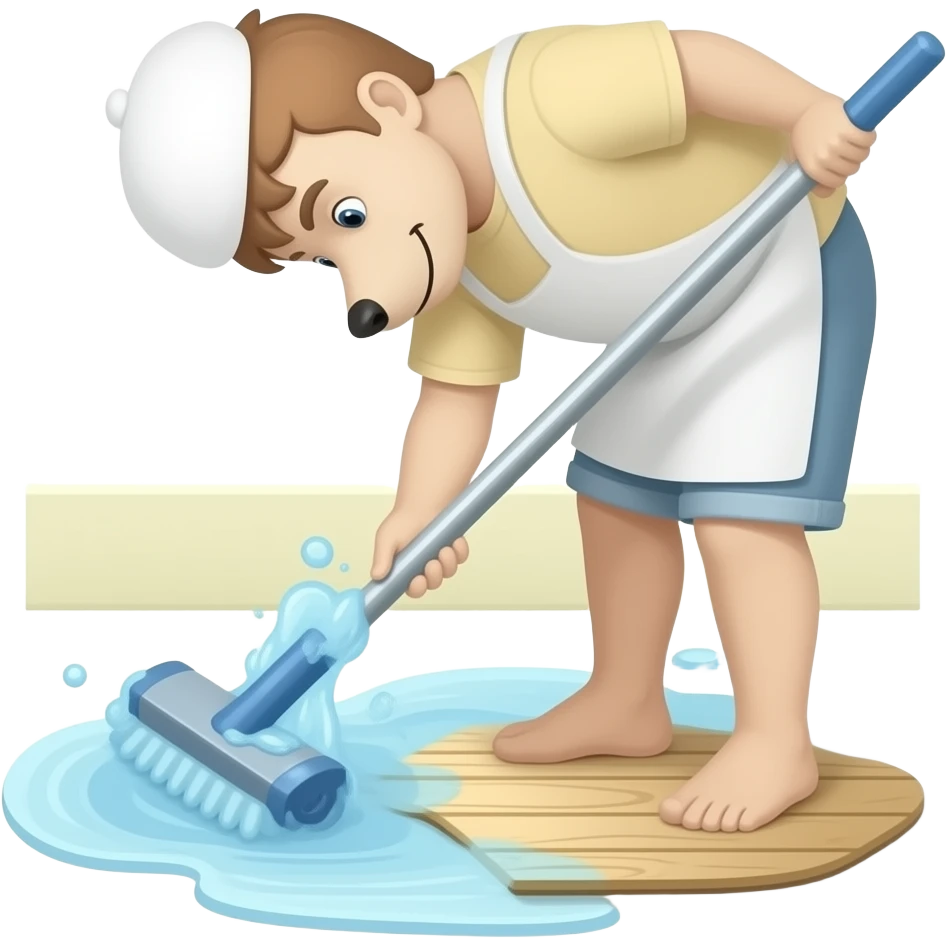 wash floor emoji
