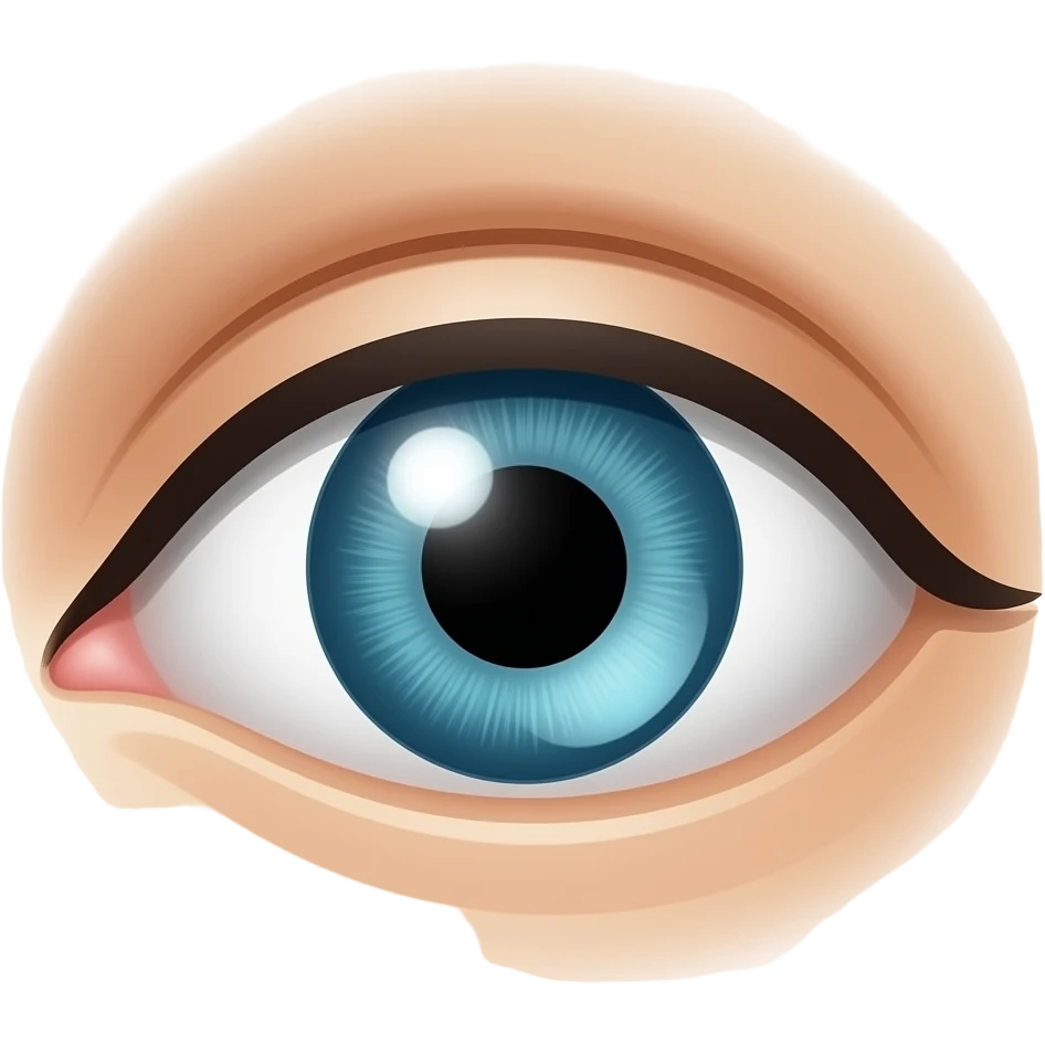 Hazel eye emoji