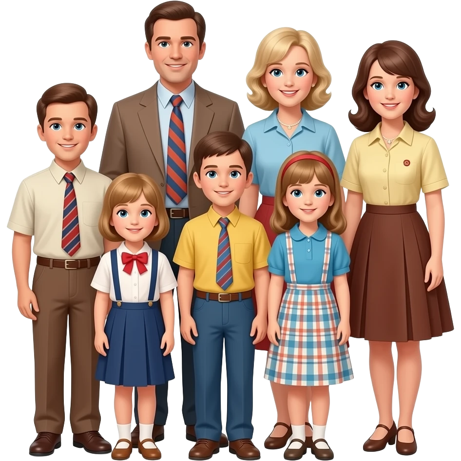 Brady bunch emoji