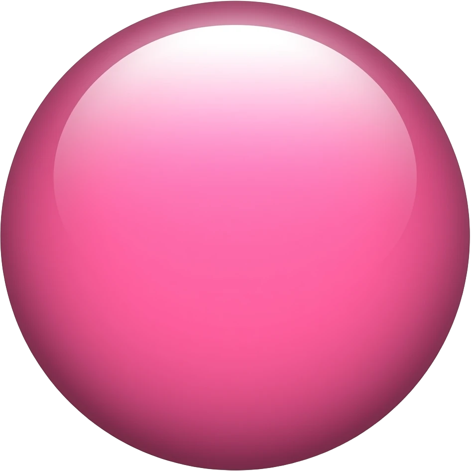 Pink Circle emoji