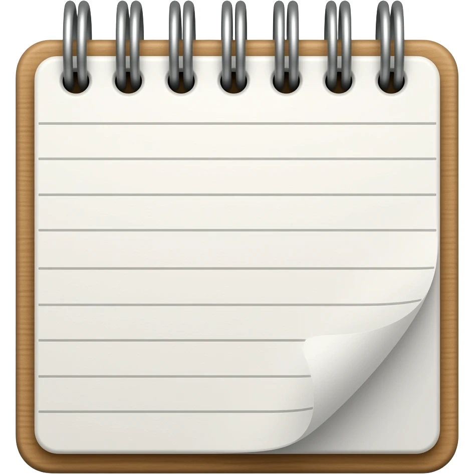 Notebook emoji