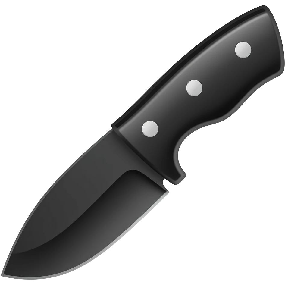 Pooki knife bink colour emoji