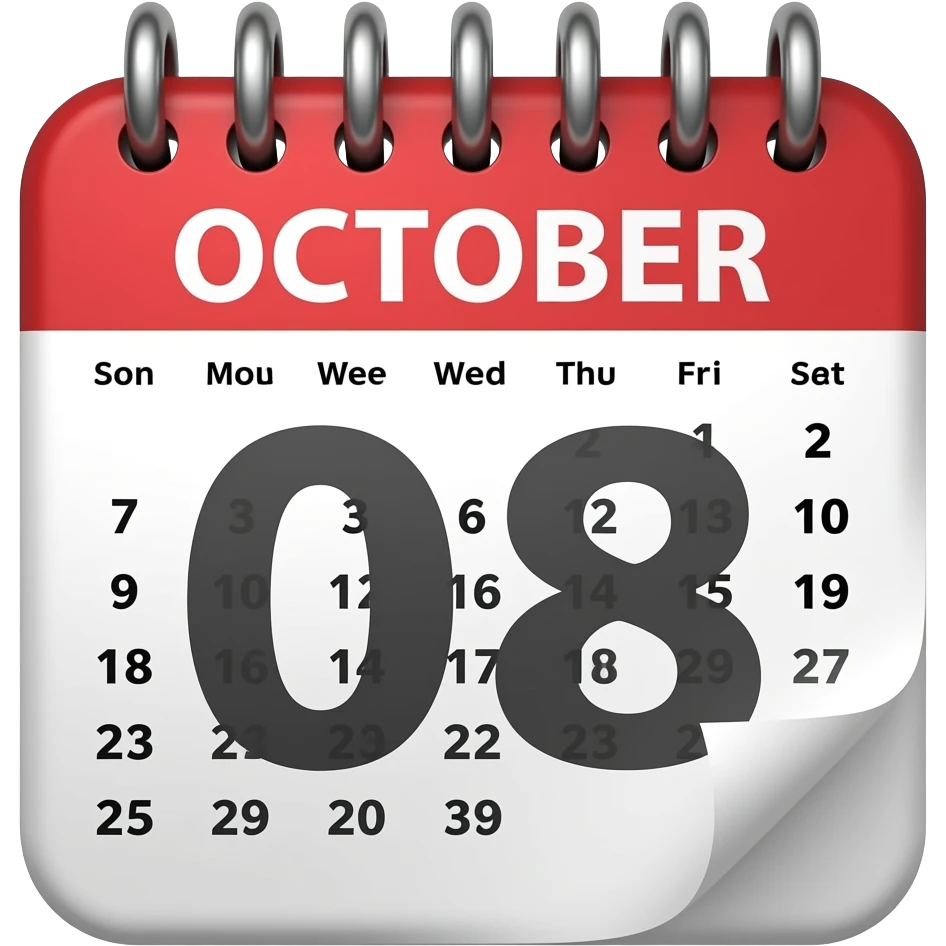 8 oct emoji