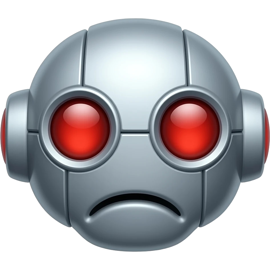 Clank, by ratchet and clank, in formato emoji lo voeglio in stile robot emoji