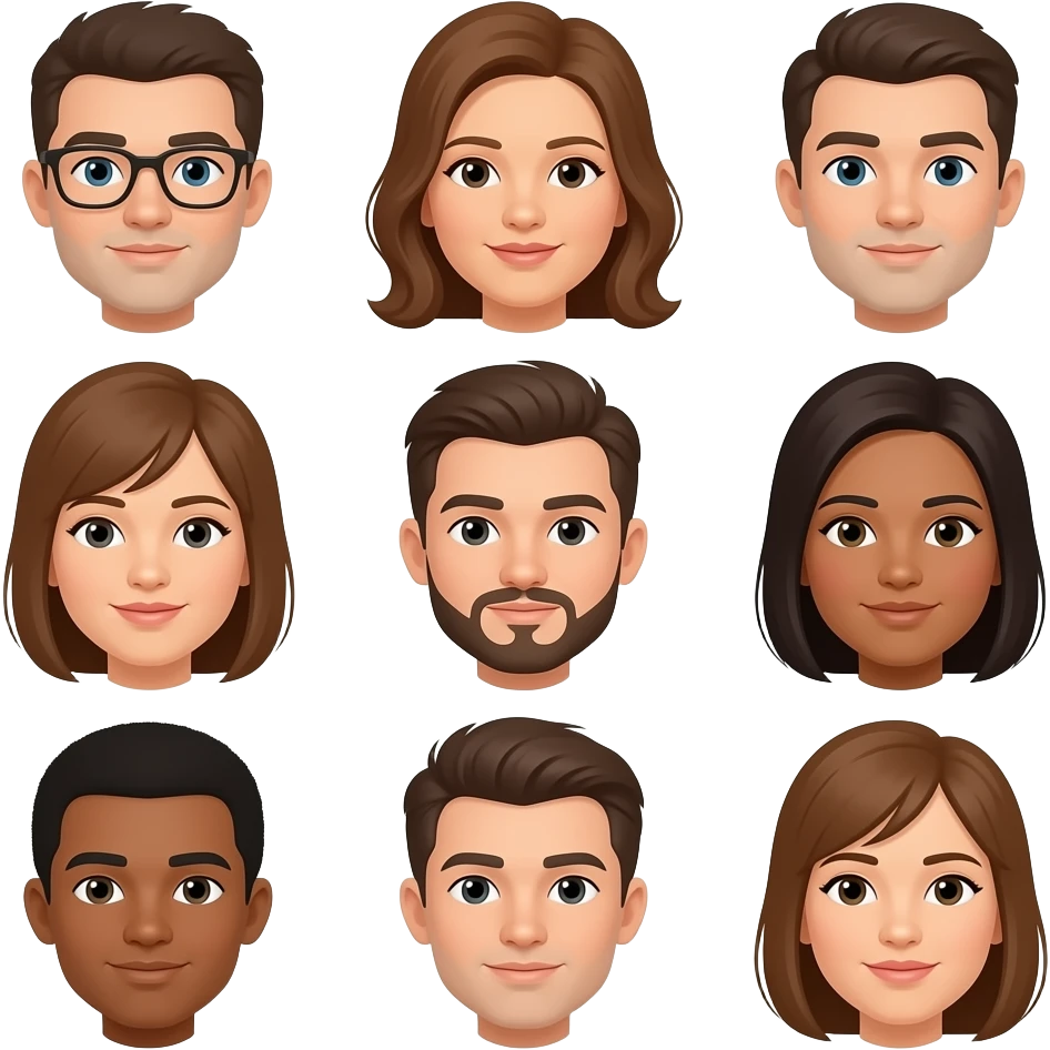 make more different faces emoji