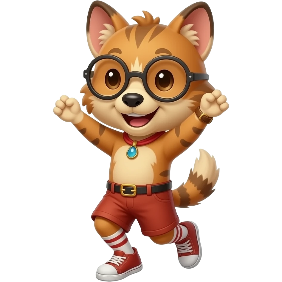 미피가 춤추고 있어 emoji