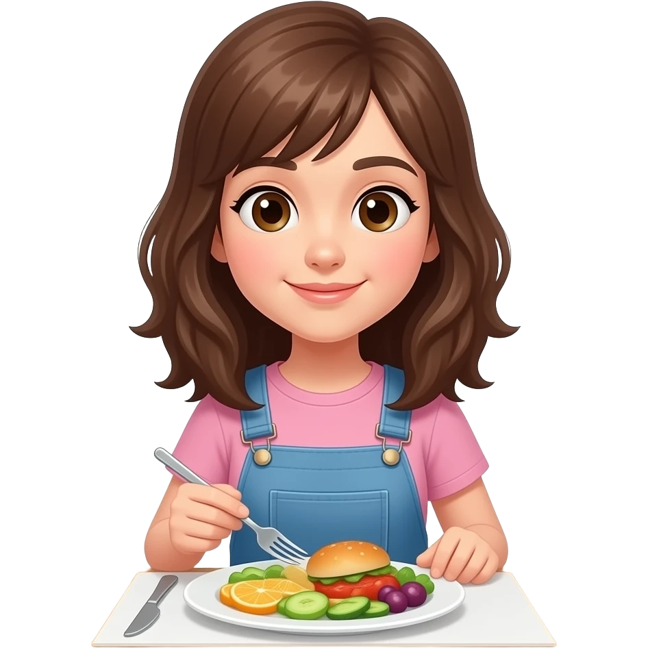 girl dinner emoji