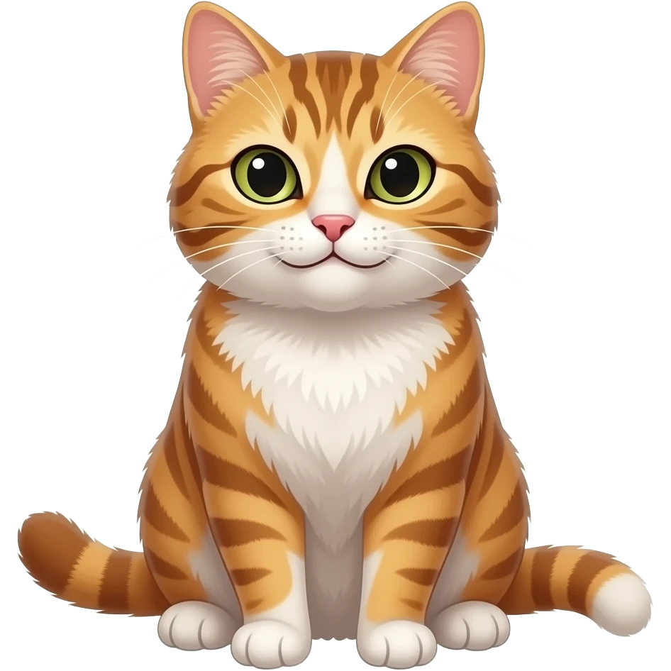 Cat with sly smile emoji