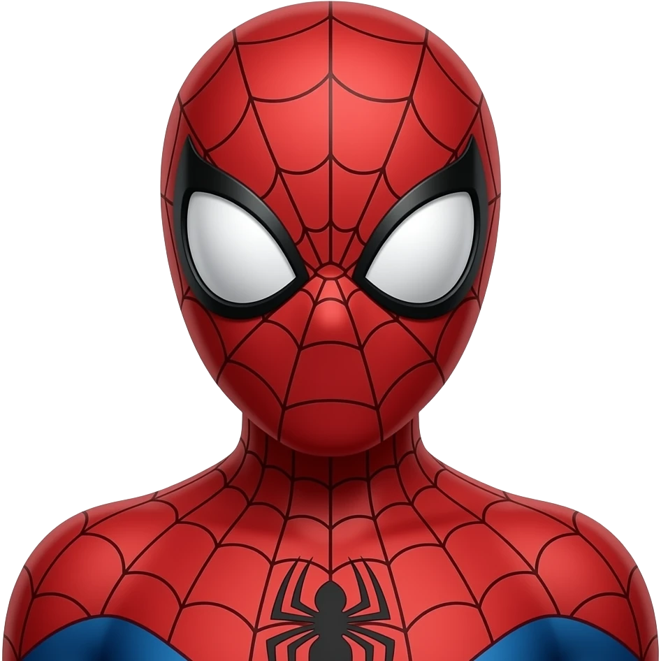 Un spider man emoji