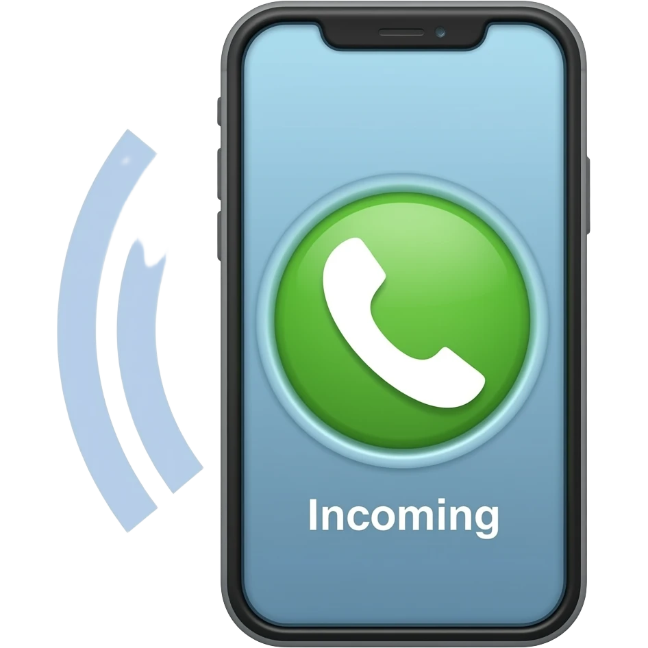 Incoming Call emoji