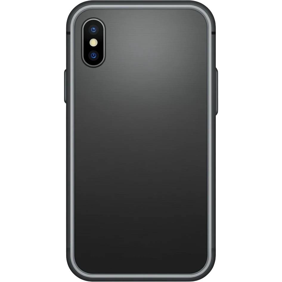 Full Iphone black emoji