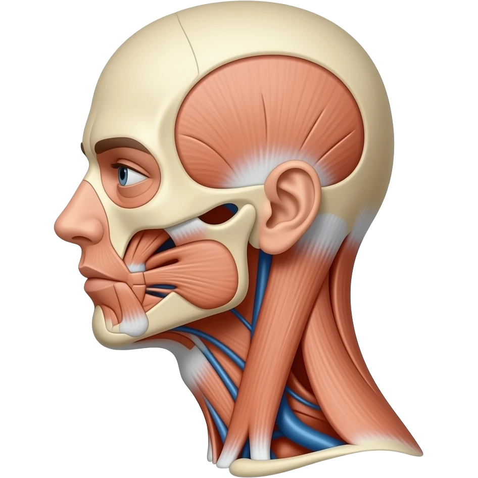 neck profile anatomy emoji