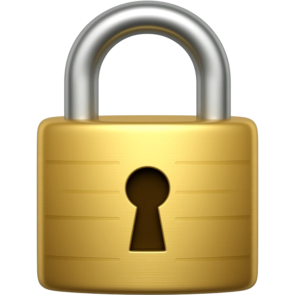 padlock emoji