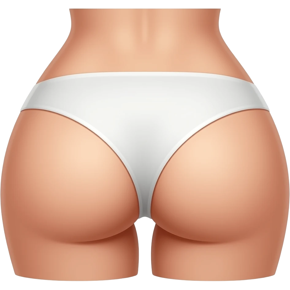 Butt nude emoji