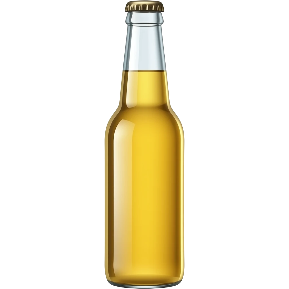 Botella de sidra emoji
