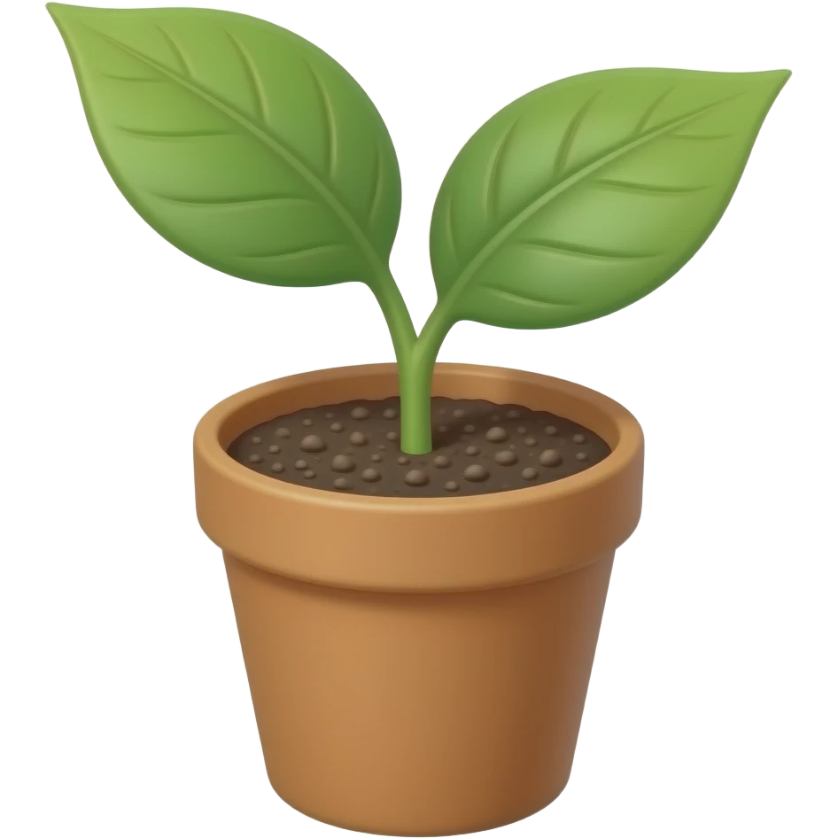 growing plant emoji