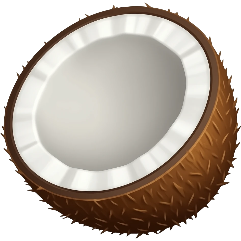 choc coconut emoji