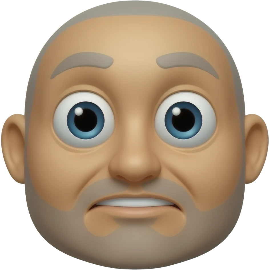 Mad af face emoji