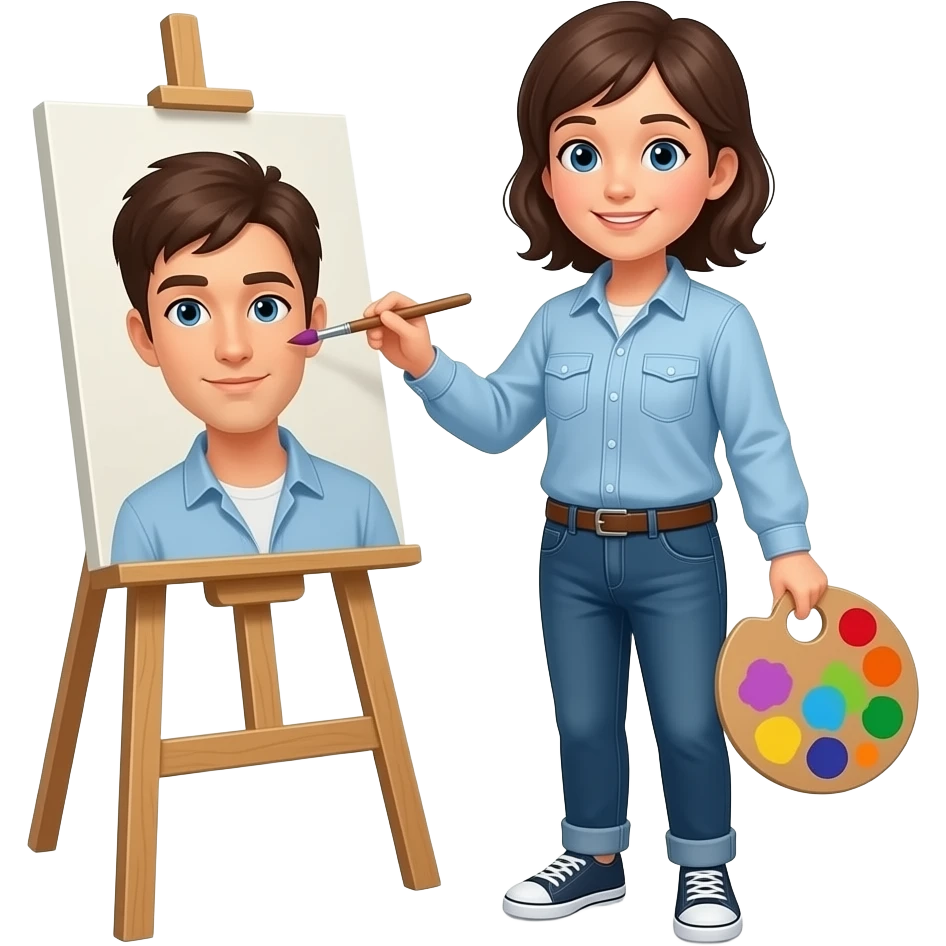 VISUAL ARTS emoji