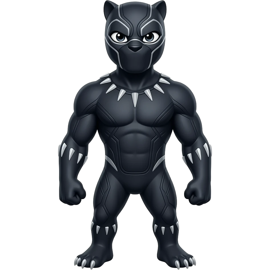 Black panther emoji small to copy paste in chat emoji