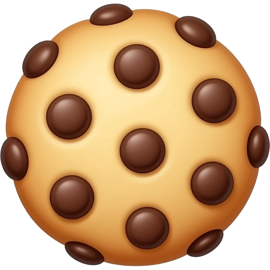 Chocolate Chip Cookie emoji