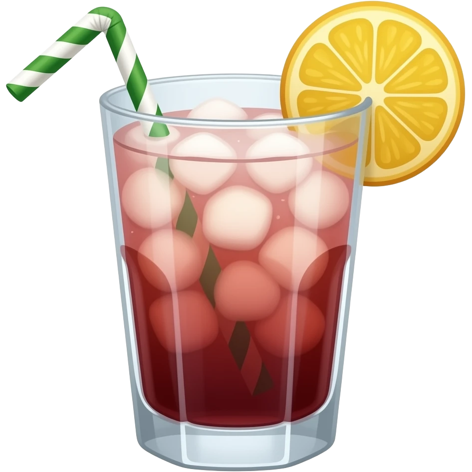 fancy drink emoji