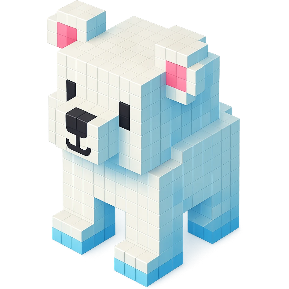 Polar bear emoji