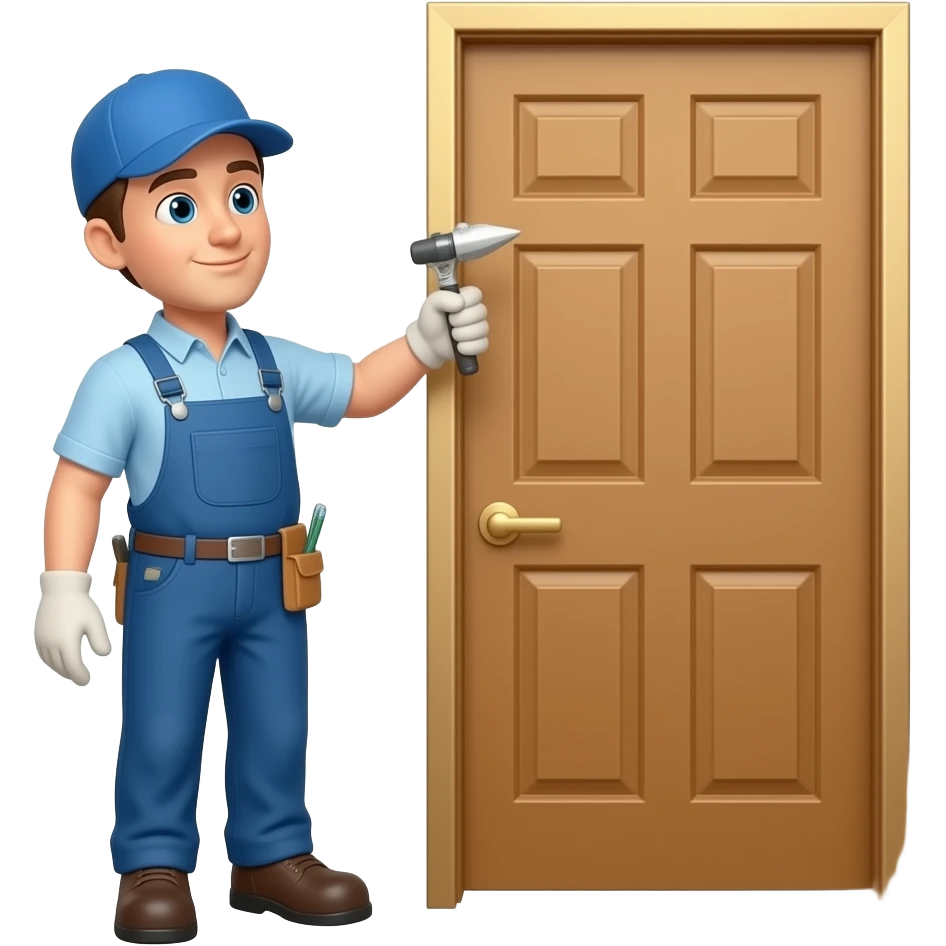 door replacement work emoji