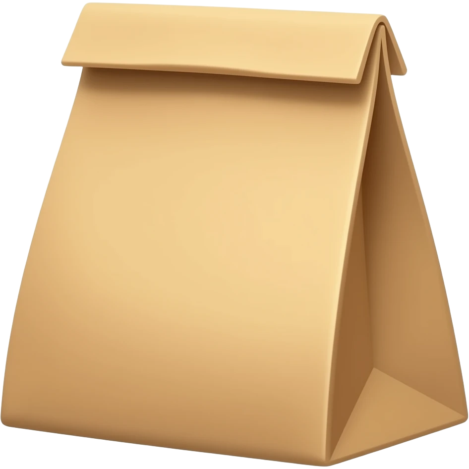 torba papierowa emoji