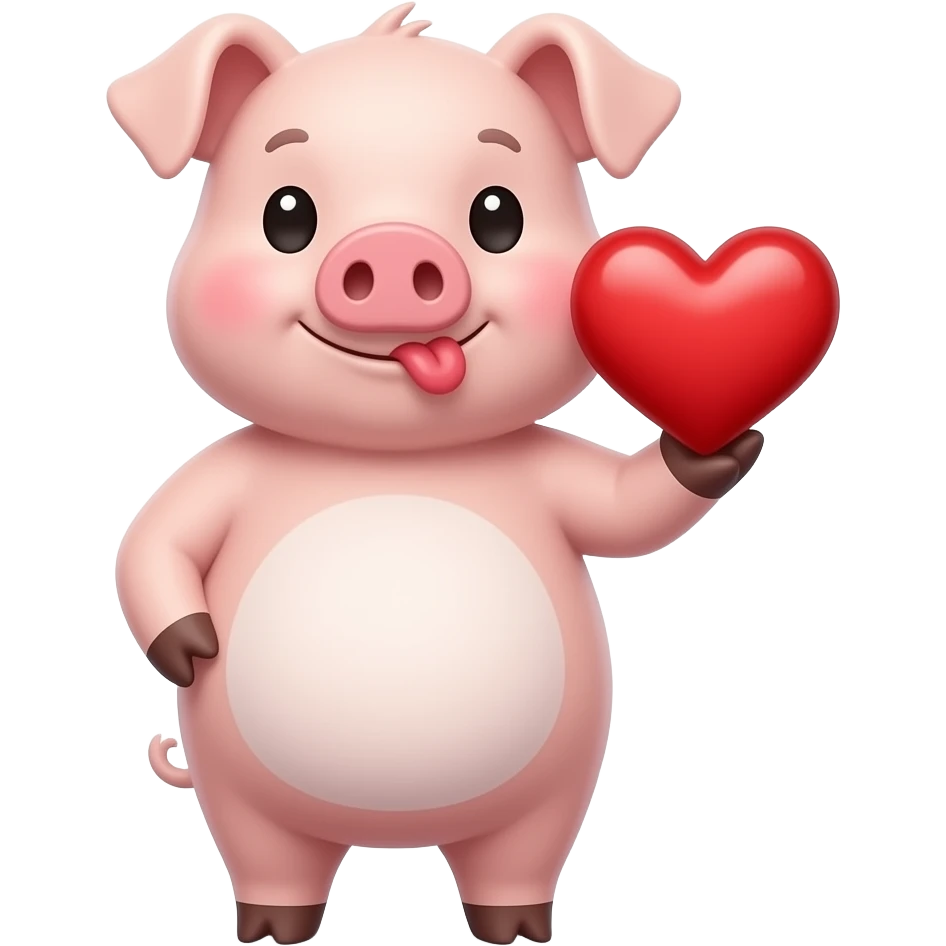 🐷❤️😘 emoji