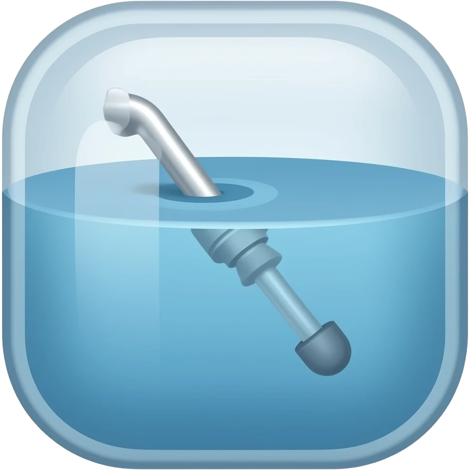 Flat water purifier emoji emoji