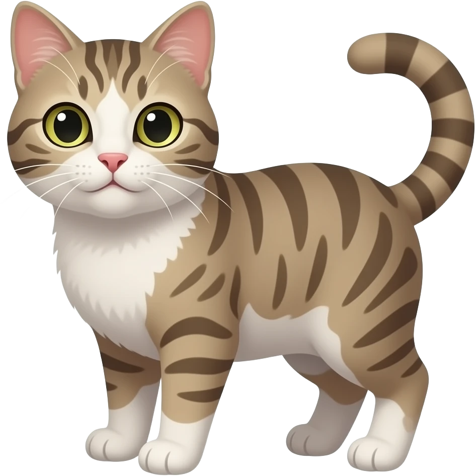A cat doing coding emoji
