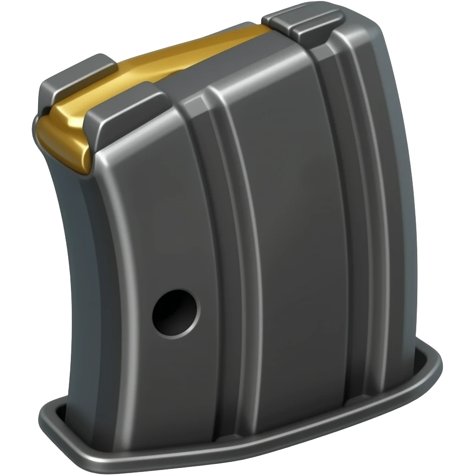 Gun tall clip emoji