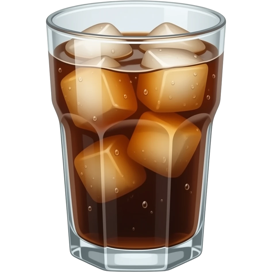 Iced coffee emoji