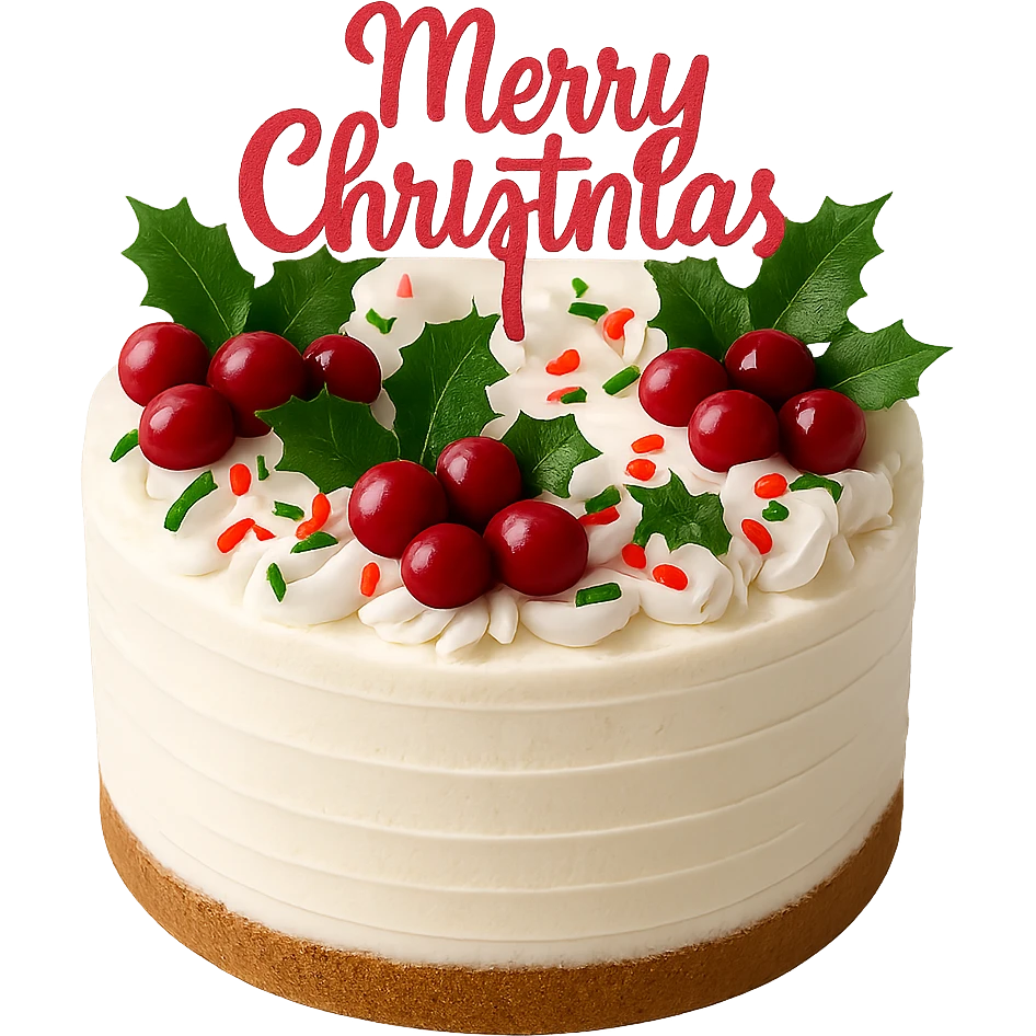christmas cake , remove background emoji
