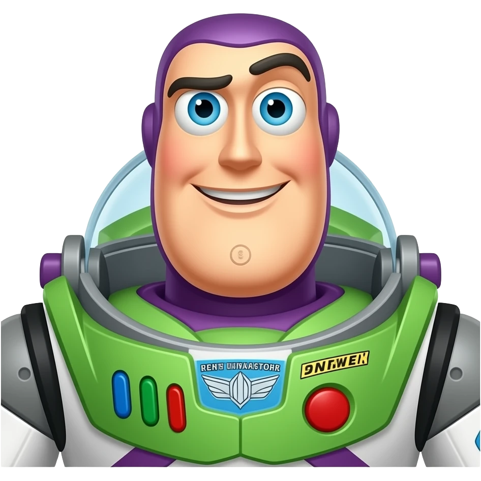 I want to create Buzz light ear emoji