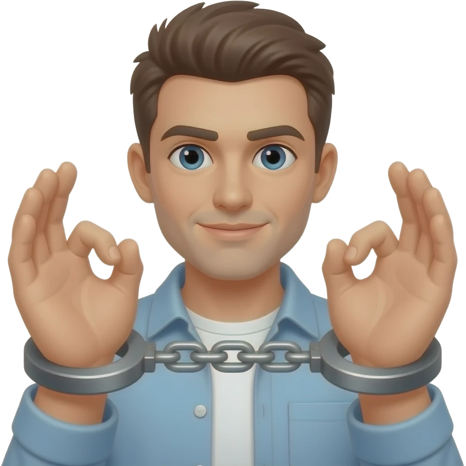 handcuffed emoji