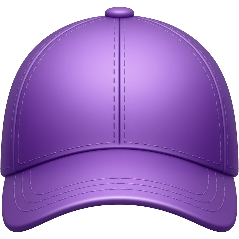 Purple cap emoji