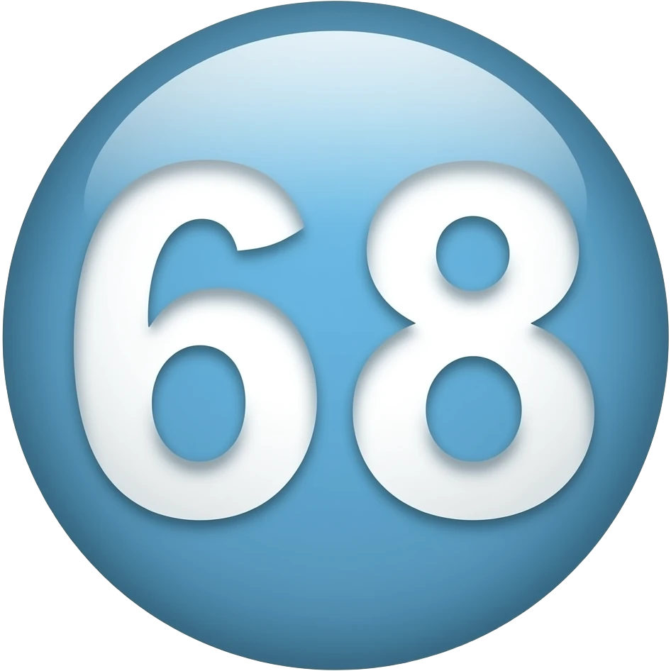 blue 68 Nova, hyper real, highly detailed emoji