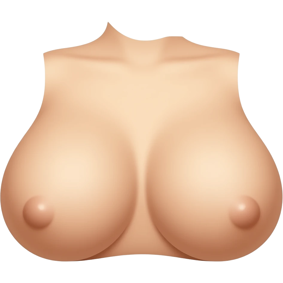 naked hyper boobs emoji