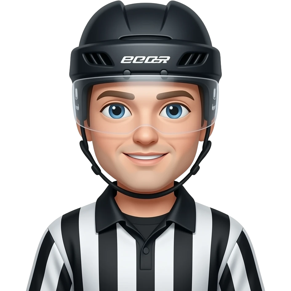 Hockey ref emoji