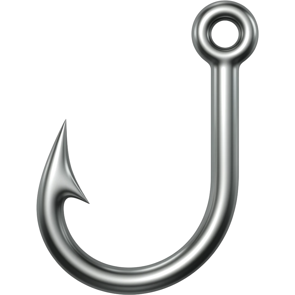 a phising hook emoji