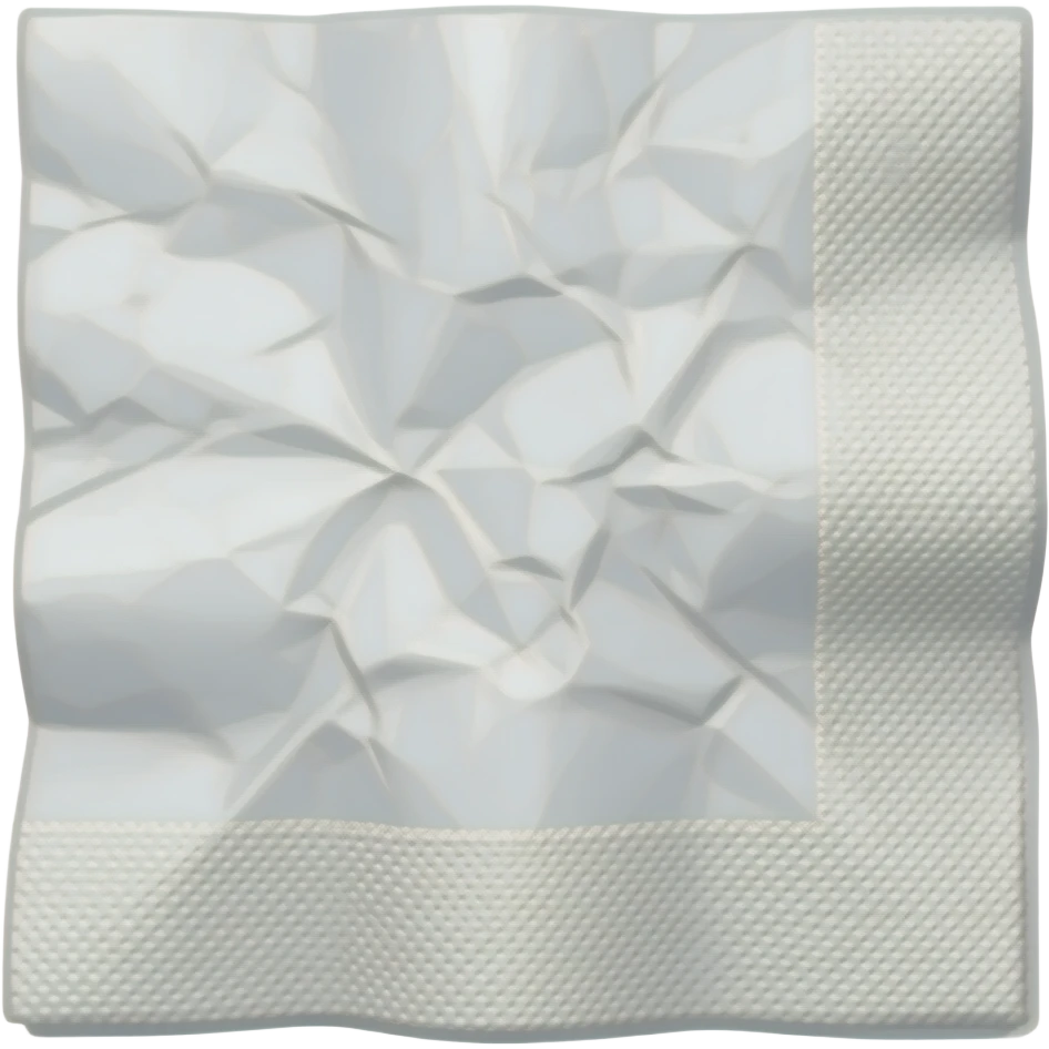 crumpled handkerchief emoji