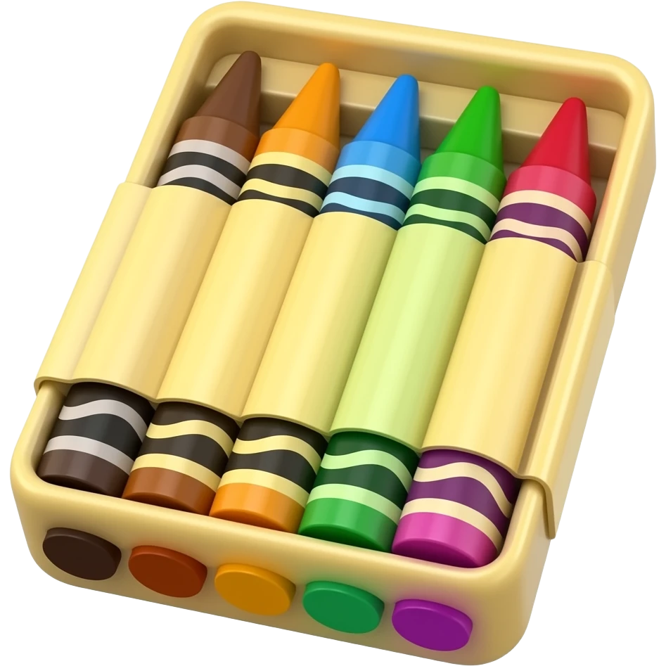 Crayon box emoji