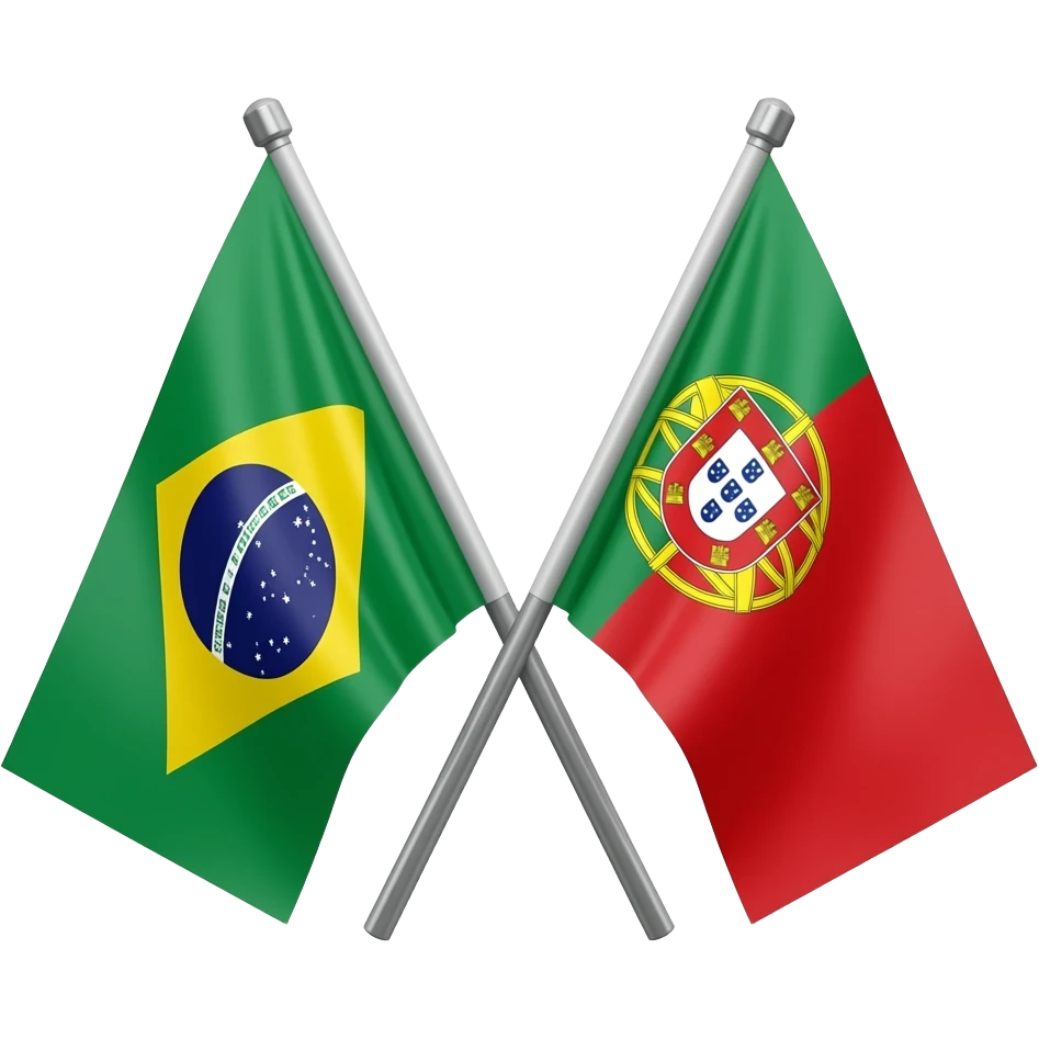 🇧🇷+🇵🇹 emoji