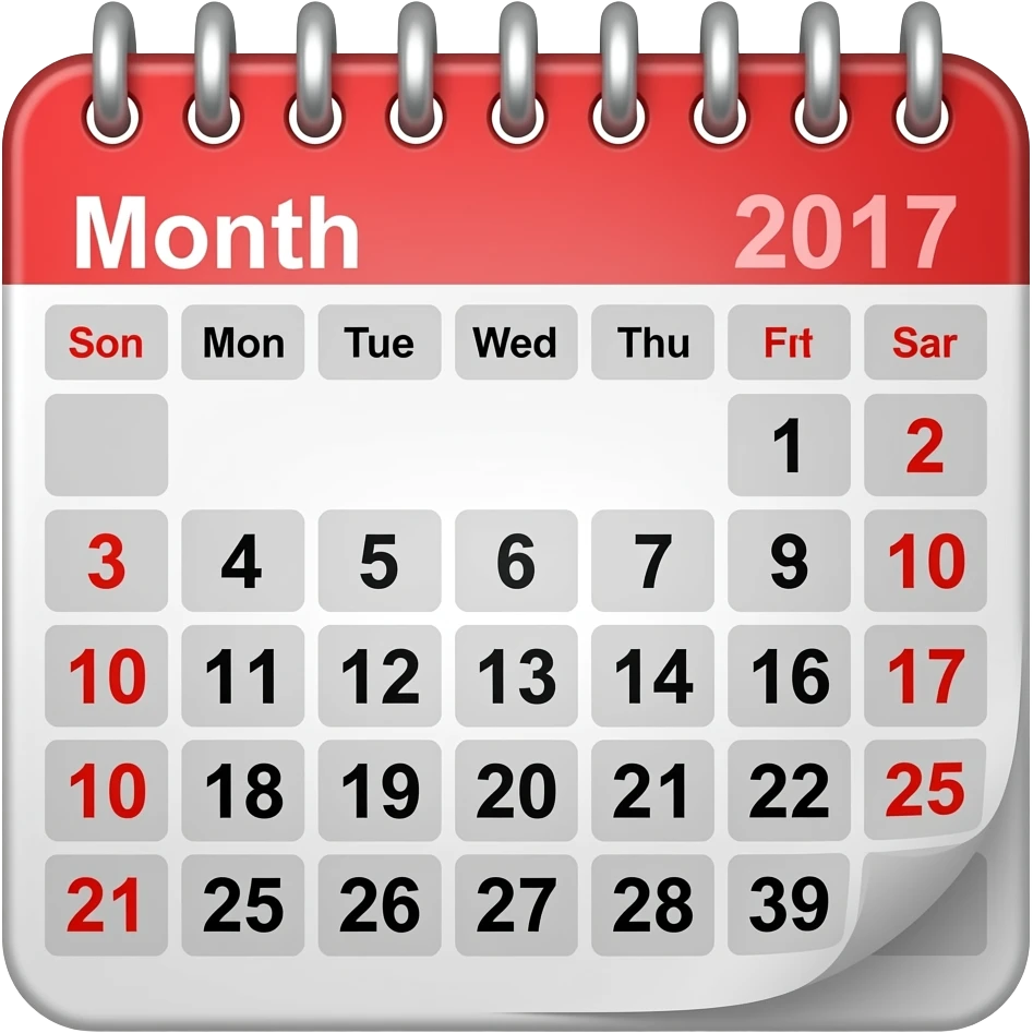 1 MONTH emoji