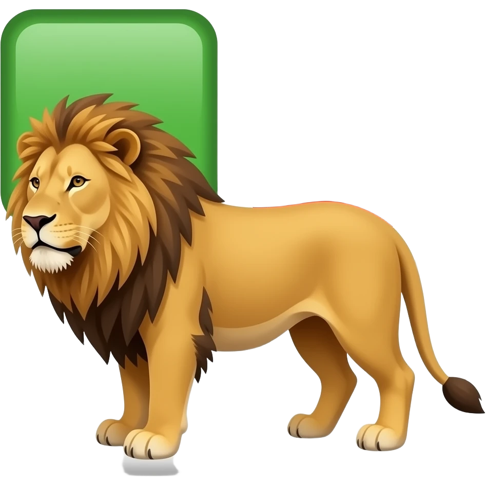 🟩🟥⬜🦁 emoji