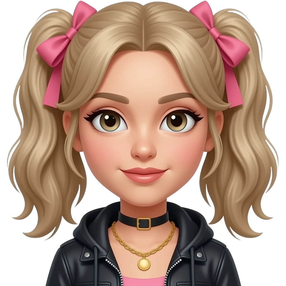 Une fille trop styler emoji