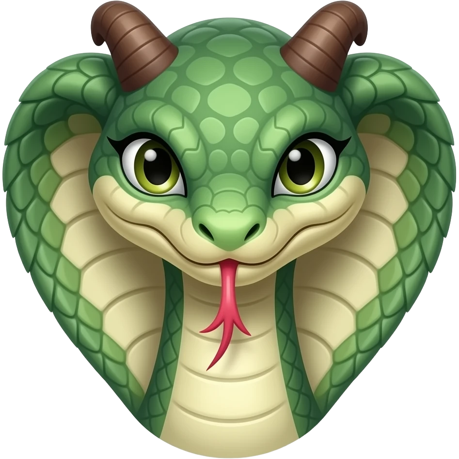 With armsSnake anthro naga emoji