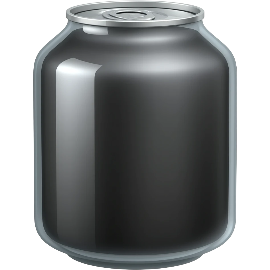 Black can am emoji
